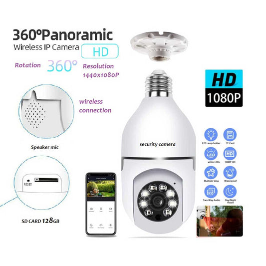 360 Wifi Bulb Camera